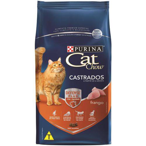 Ração Nestlé Purina Cat Chow Pet Castrados Frango 1kg