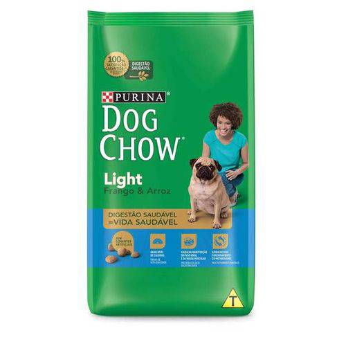 Ração Nestlé Purina Dog Chow Light Frango e Arroz para Cães Adultos 15kg