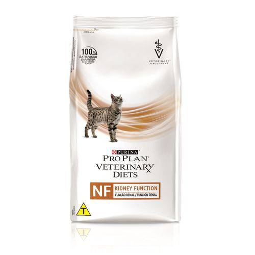 Ração Nestlé Purina Pro Plan Vet Diet Cat Nf para Gatos com Insuficiência Renal
