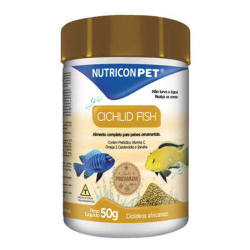 Ração Nutricon Chichild Fish para Peixes - 50 G