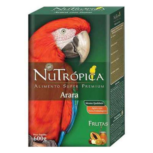 Ração Nutrópica com Frutas para Arara - 600gr
