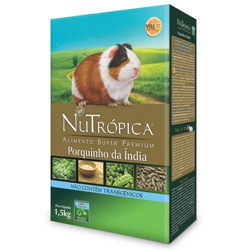 Ração Nutrópica Porquinho da Índia 1,5kg