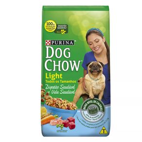 Ração para Cães Adultos Light Dog Chow 1Kg