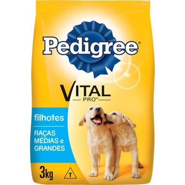 Ração para Cães Junior Pedigree 3kg