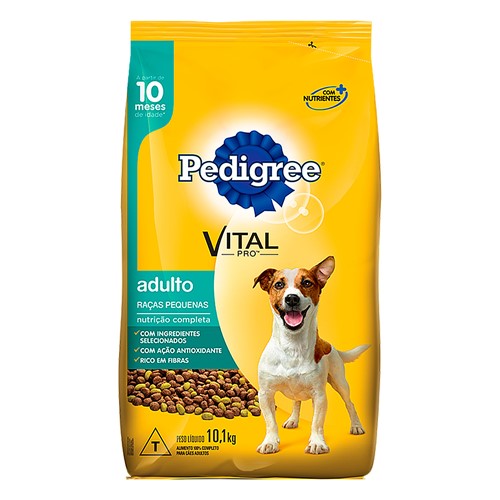 Ração para Cães Pedigree Vital Pro Adultos Raças Pequenas 10,1kg