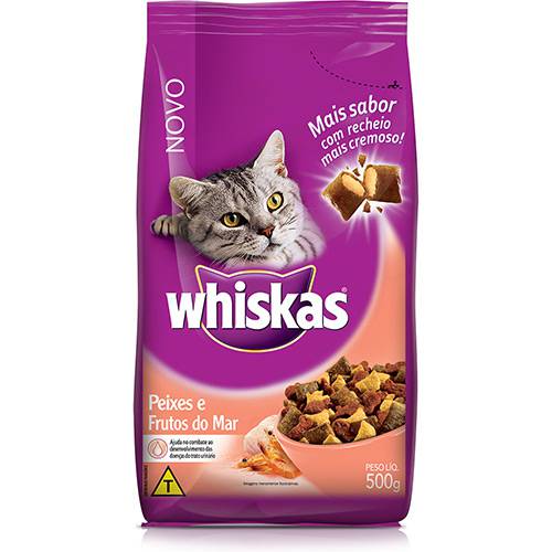 Ração para Gatos - Frutos do Mar (500g) - Whiskas