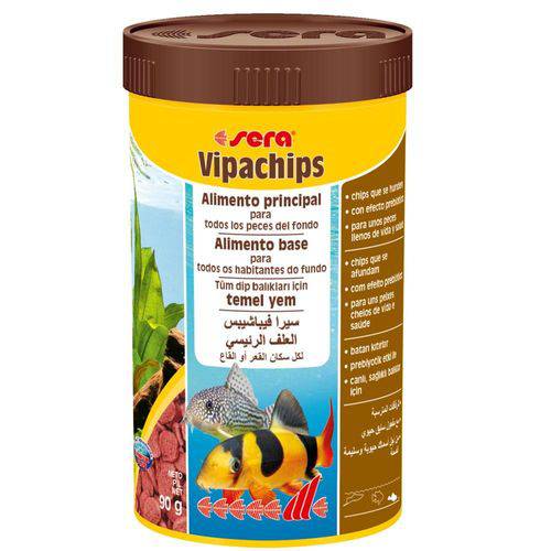 Ração para Peixes Sera Vipachips 90g