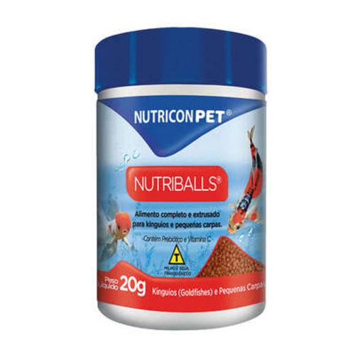 Ração Pote Nutricon Nutriballs para Peixes - 20 G