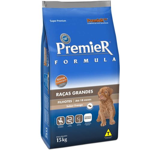 Ração Premier Cães Filhotes Formula Raças Grandes – 15Kg 15kg