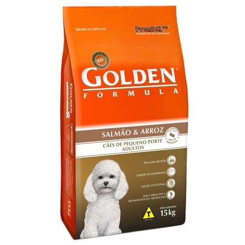 Ração Premier Golden Formula Mini Bits Frango e Arroz para Cães Sênior de Raças Pequenas 10,1kg