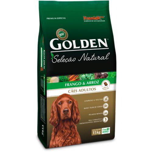 Ração Premier Golden Pet Seleção Natural para Cães Adultos