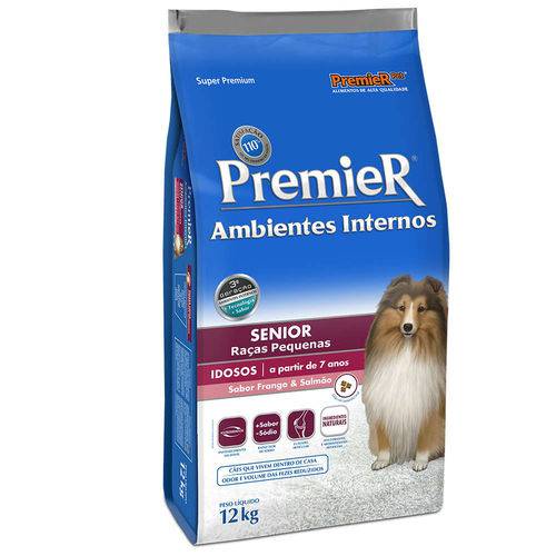 Ração Premier Pet Ambientes Internos Cães Sênior 2,5kg