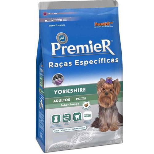 Ração Premier Pet Raças Específicas Yorkshire Adulto 2,5kg