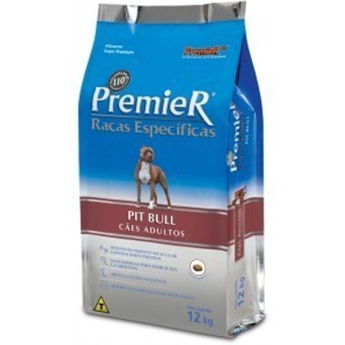 Ração Premier Pit Bull Cães Adultos -12Kg _ Raças Específicas 12kg