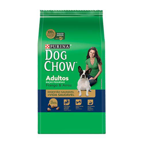 Ração Purina Dog Chow Cães Raças Pequenas Frango e Arroz 15kg