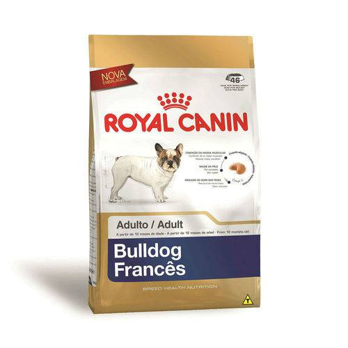 Ração Royal Canin Bulldog Francês - Cães Adultos - 2,5kg