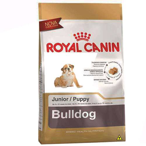 Ração Royal Canin Bulldog Inglês Junior para Cães Filhotes - 12 Kg