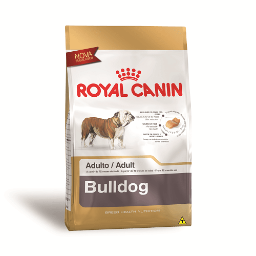 Ração Royal Canin Bulldog para Cães Adultos 12Kg