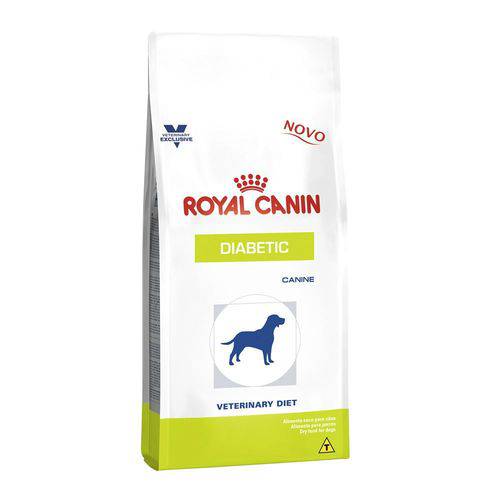 Ração Royal Canin Canine Veterinary Diet Diabetic para Cães Adultos com Diabetes - 10,1 Kg