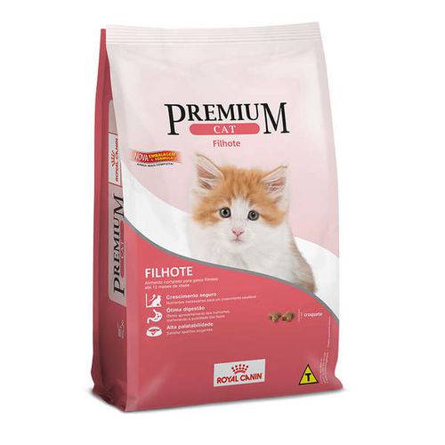 Ração Royal Canin Premium Cat para Gatos Filhotes - 1 Kg
