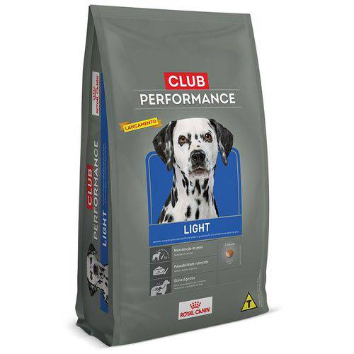 Ração Royal Canin Club Performance Light para Cães Obesos - 2,5 Kg