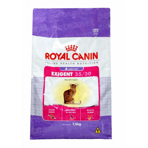 Ração Royal Canin Exigent para Gatos Adultos 7,5kg