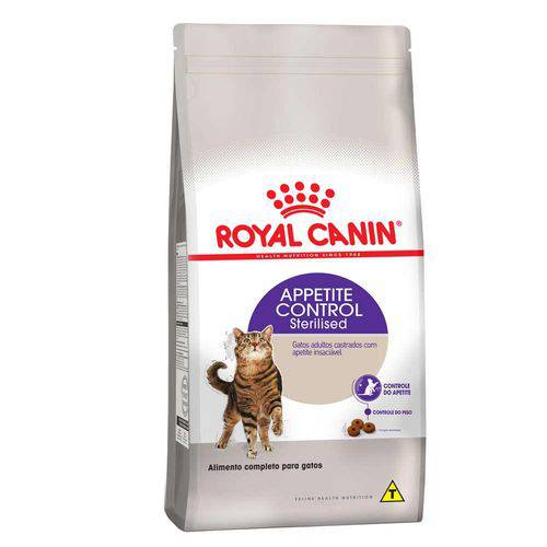 Ração Royal Canin Feline Sterilised Appetite Control Gatos Adultos 400g