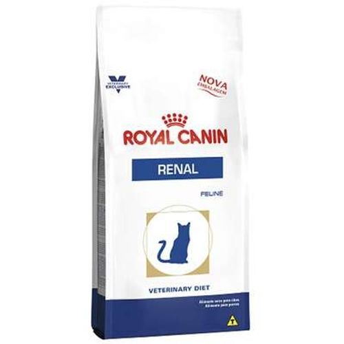 Ração Royal Canin Feline Veterinary Diet Renal para Gatos 500g