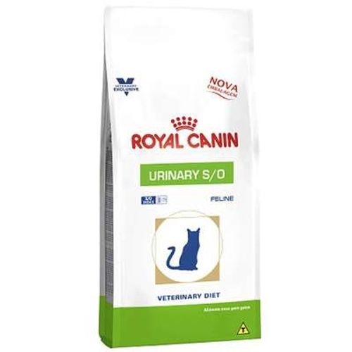 Ração Royal Canin Feline Veterinary Diet Urinary S/O para Gatos 500g