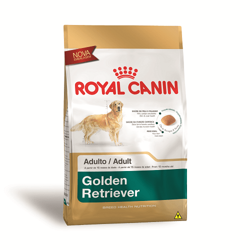 Ração Royal Canin Golden Retriever para Cães Adultos - 12Kg 12kg