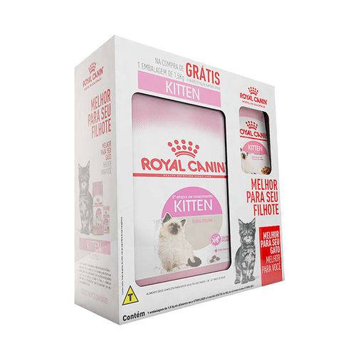 Ração Royal Canin Kitten 1,5Kg Combo