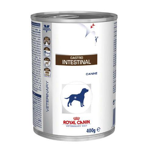 Ração Royal Canin Lata Veterinary Gastro Intestinal - Cães Adultos - 400g