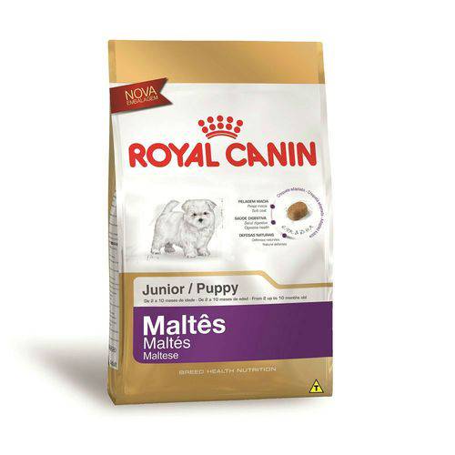 Ração Royal Canin Maltês Junior para Cães Filhotes - 2,5 Kg