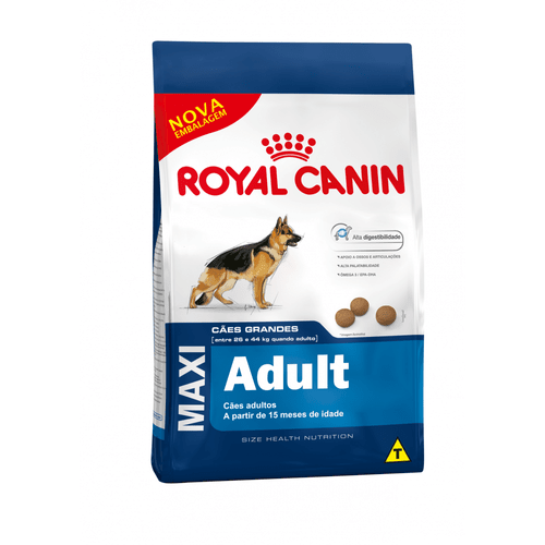 Ração Royal Canin Maxi Adult para Cães Adultos de Raças Grandes - 15Kg 15kg