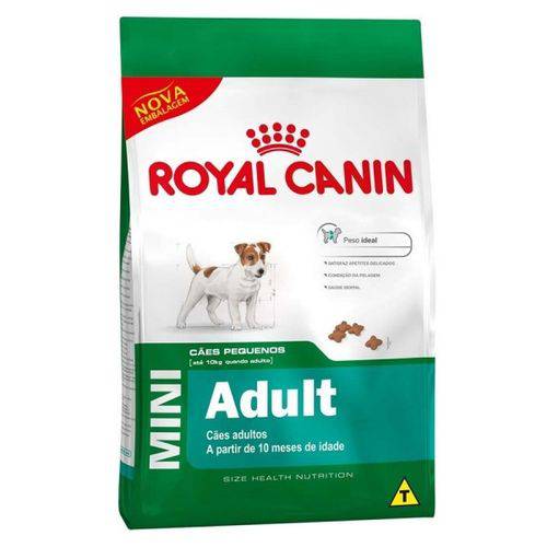 Ração Royal Canin Mini Adult para Cães Adulto da Raças Pequenas 1kg