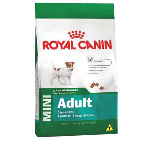 Ração Royal Canin Mini Adult para Cães Adultos de Porte Pequeno - 7,5 Kg