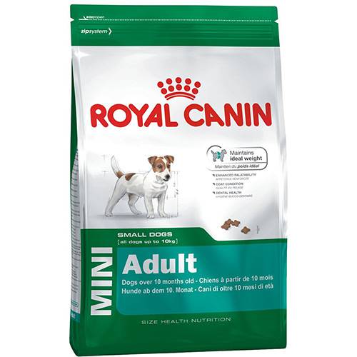 Ração Royal Canin Mini Adult para Cães Adultos de Raças Pequenas - 3Kg