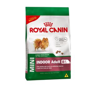 Ração Royal Canin Mini Indoor Adult 8+ 2,5kg