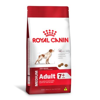 Ração Royal Canin P/ Cães Medium Adulto 7+ 15Kg