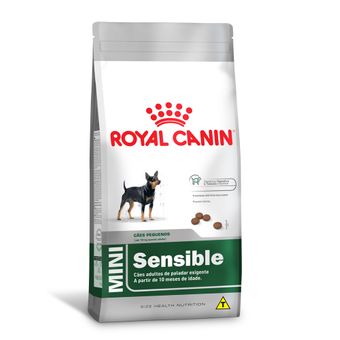 Ração Royal Canin P/ Cães Mini Sensible 2,5 Kg