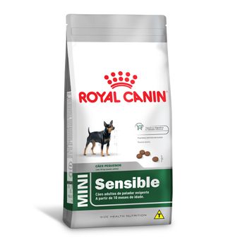 Ração Royal Canin P/ Cães Mini Sensible 7,5Kg