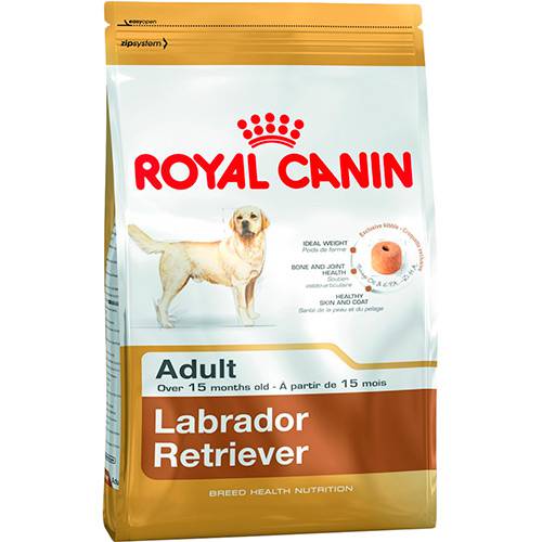 Ração Royal Canin para Cães Adultos da Raça Labrador Retriever - 12Kg