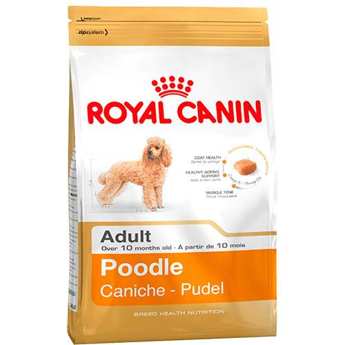 Ração Royal Canin para Cães Adultos da Raça Poodle - 7,5kg