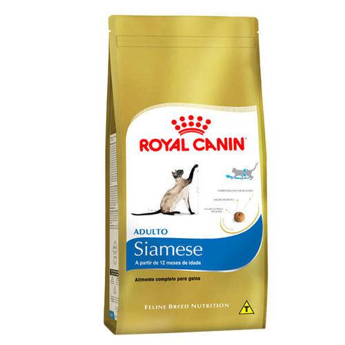 Ração Royal Canin para Gatos Adultos da Raça Siamês - 1,5 Kg