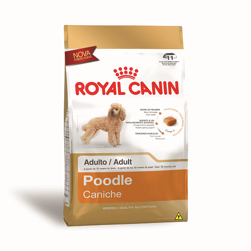 Ração Royal Canin Poodle para Cães Adultos 1Kg
