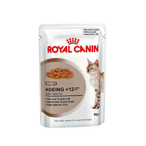 Ração Royal Canin Sachê Feline Ageing 12+ para Gatos Idosos - 85g