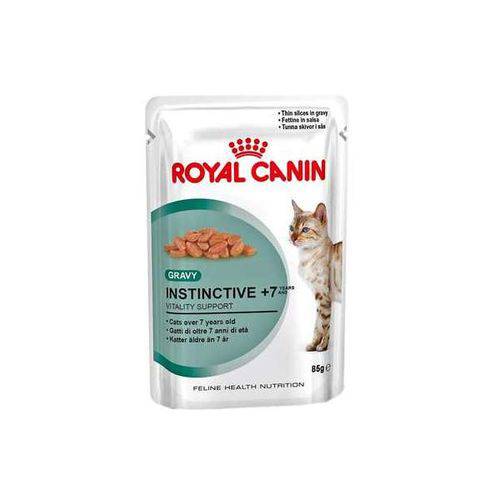 Ração Royal Canin Sachê Feline Health Nutrition Instinctive +7 para Gatos Adultos