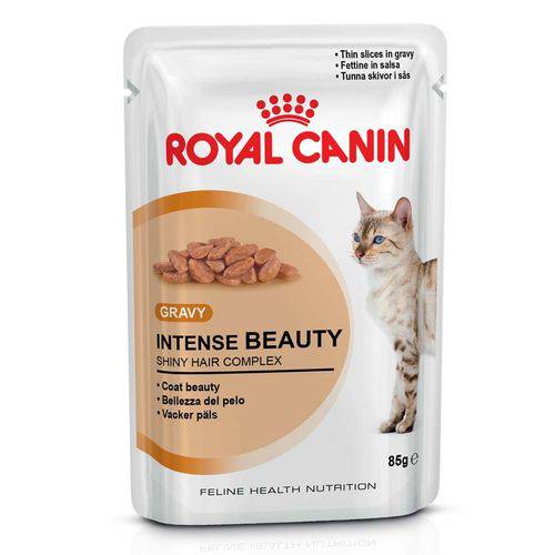 Ração Royal Canin Sachê Feline Intense Beauty para Gatos - 85 G