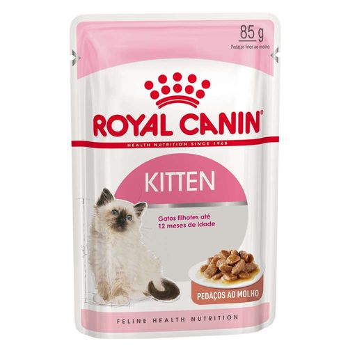 Ração Royal Canin Sachê Kitten Instinctive para Gatos Filhotes - 85g 85g