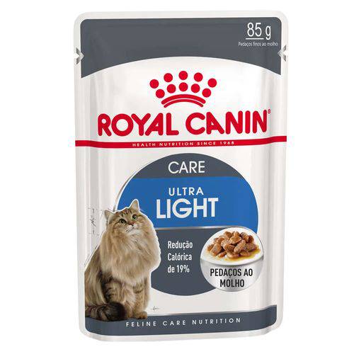 Ração Royal Canin Sachê para Gatos Ultra Light - 85g
